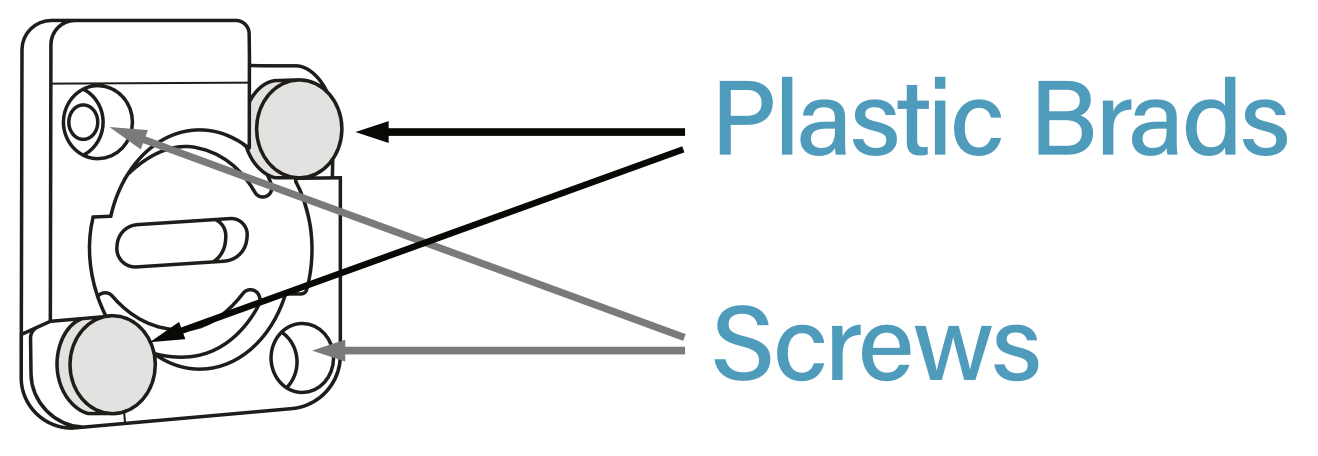 Wallwerx Regular Mouth Jar Bracket (1-pack)