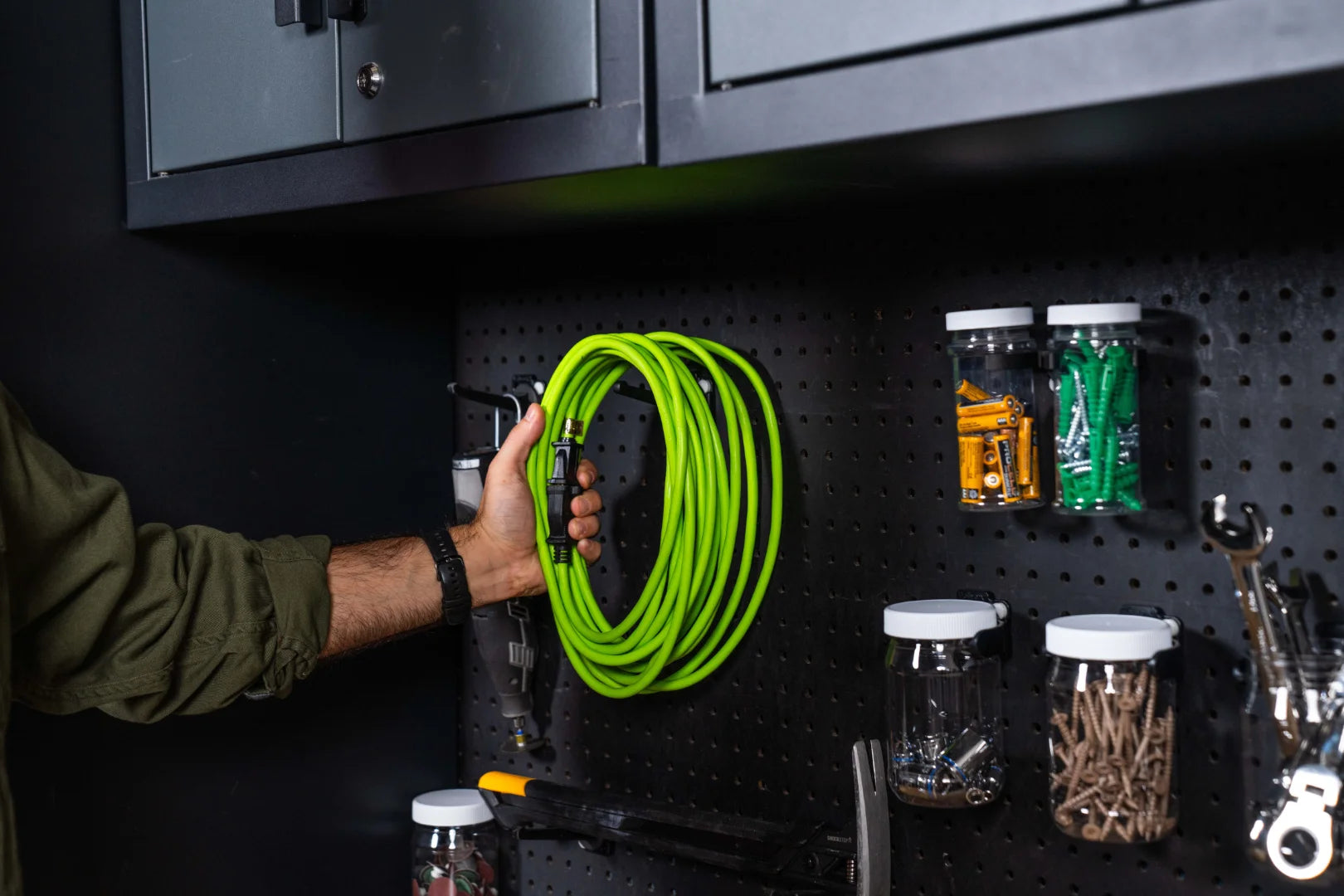 Locking Pegboard Hooks, 3-Inch (4-pack) - Wallwerx