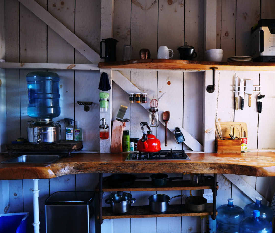 Wallwerx Starter Kit - Wall mounted jars, hooks, tool holders