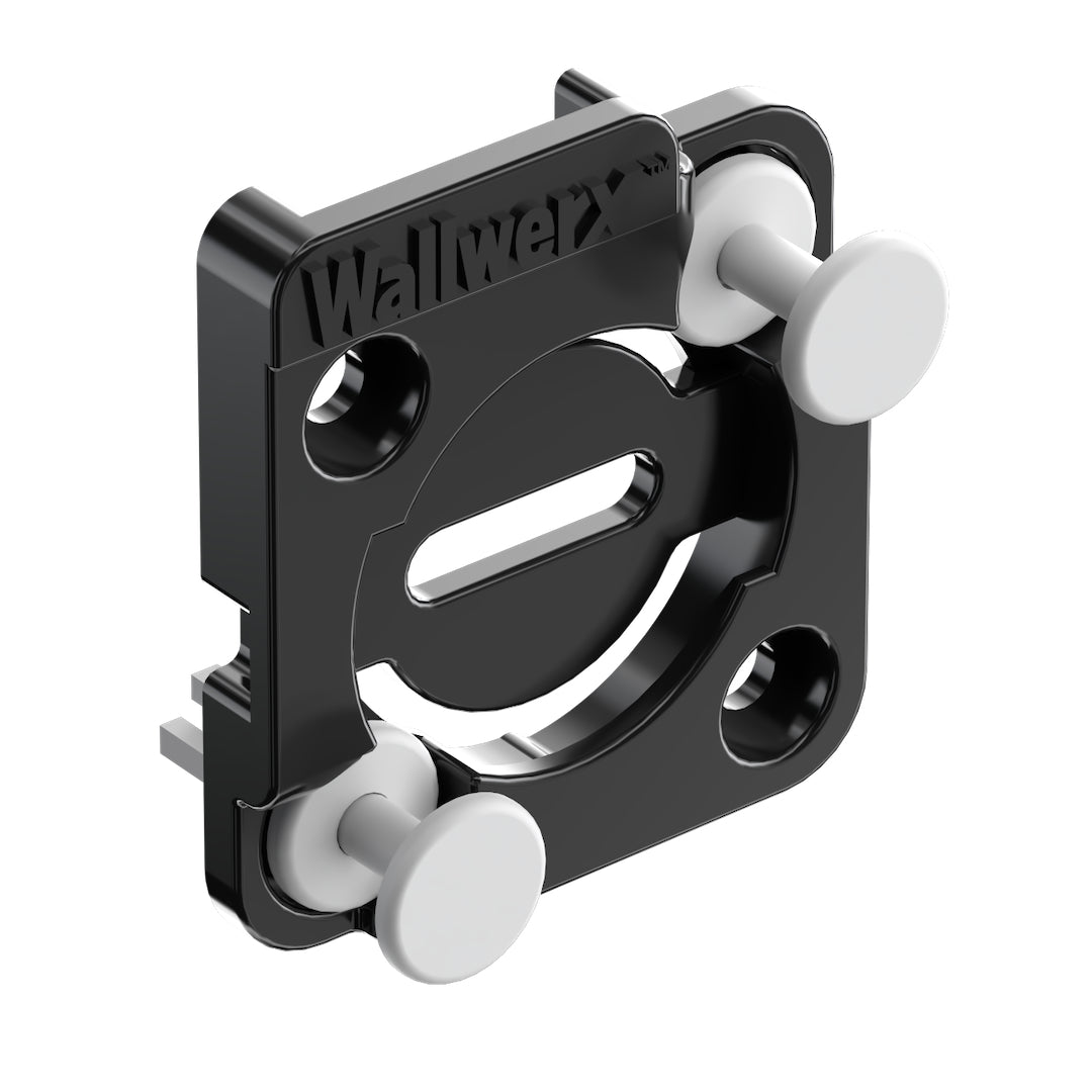 Pegboard + Starter Kit - black metal pegboard, pegboard containers, hooks, tool holders (Copy)