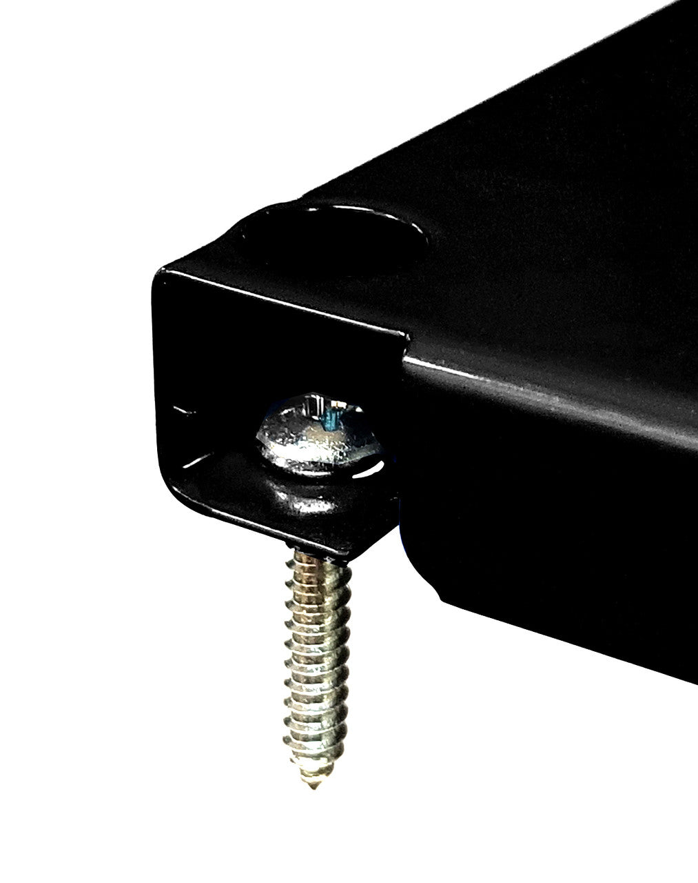 Black Pegboard - 32in x 16in - metal - easy install